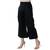 black plain Cotton trousers
