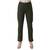 green plain Cotton trousers
