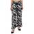 multicolor plain Crepe trousers