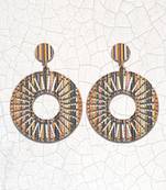 Beautiful Stylish Wooden Light Weight Dangler Earrings For Girls And Women.