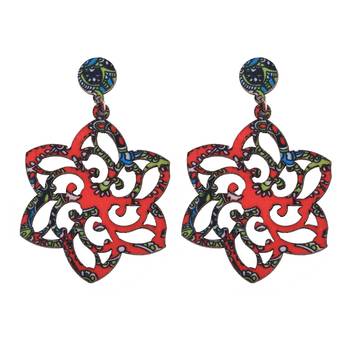 Attractive Wooden Light Weight Earrings For Girls And Women. 2