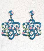 Stylish Dangler Wooden Earrings  Light Weight For Girls And Women