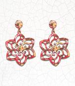 Elegant Dangler Wooden Earrings For Girls And Women