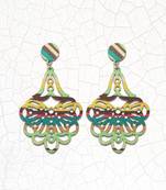 Exclusive Natural Dangler Wooden Earrings For Girls And Women