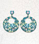 Attractive Ethnic Drop Earrings Light Weight For Girls And Women.