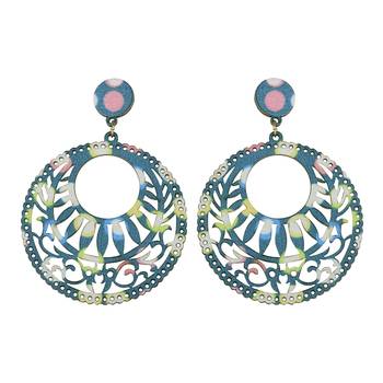 Attractive Ethnic Drop Earrings Light Weight For Girls And Women. 2