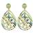 Delicate Natural Wooden Dangler Light Weight Earrings For Girls And Women.