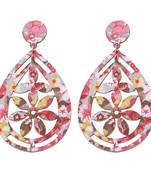 Wonderful Attractive Wooden Light Weight Dangle Earrings For Girls And Women.