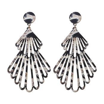 Antique Natural Wooden Dangler Earrings For Girls And Women. 2