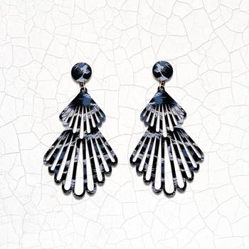 Party Wear Natural Wood Earring For Perfect And Different Look For Women 1