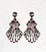 Designer Alegent Wooden Light Weight Earrings For Girls And Women.