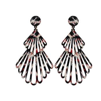 Designer Alegent Wooden Light Weight Earrings For Girls And Women. 2