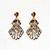 Attractive Handmade Wooden Light Weight Dangle Earrings For Girls And Women.