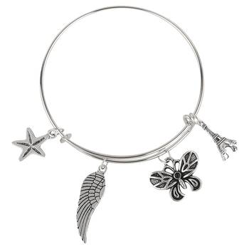 Stylish Designer Oxidised Adjustable Bracelet For Women Girls 2