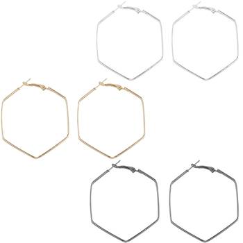 Different Shape Attractive Stylish Earring Combo For Women Girl. 1