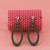 Exclusive  Diamond  Dangler Wooden Earrings For Girls And Women