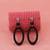 Charm Stylish  Diamond Wooden Earrings Light Weight For Girls And Women.
