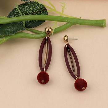 Charm Dangler Wooden Earrings For Girls And Women 2