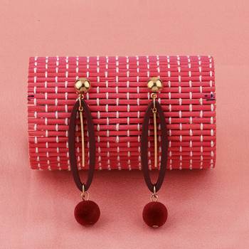 Charm Dangler Wooden Earrings For Girls And Women 3