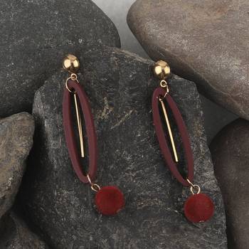 Charm Dangler Wooden Earrings For Girls And Women 4