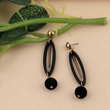 Party Wear Natural Wooden Earring For Perfect And Different Look For Women 2