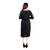 black printed rayon kurti