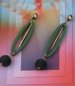 Attractive Wooden Light Weight Earrings For Girls And Women.