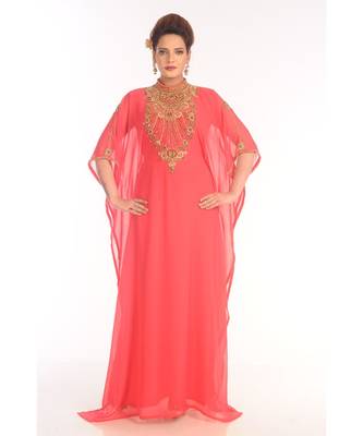 Modern Islamic Arabic Kaftan Dress For Weddin Gown Party Wear Dress 1