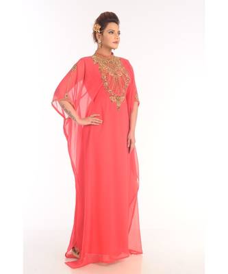 Modern Islamic Arabic Kaftan Dress For Weddin Gown Party Wear Dress 3