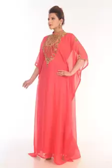 Modern Islamic Arabic Kaftan Dress For Weddin Gown Party Wear Dress