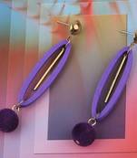 Exclusive Wooden Earrings Long Dangler Light Weight For Girls And Women.