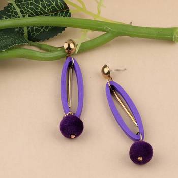 Exclusive Wooden Earrings Long Dangler Light Weight For Girls And Women. 2