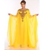 Gandura Dubai Moroccan Arabic Traditional Party Thobe Kaftan