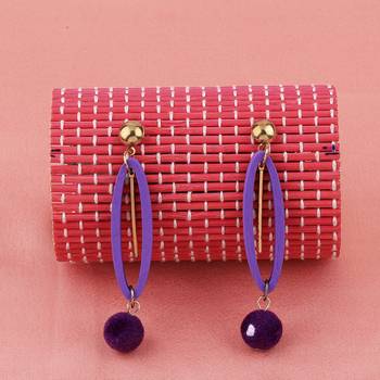 Exclusive Wooden Earrings Long Dangler Light Weight For Girls And Women. 3
