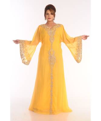 Ethinc Women Arabic Elegant Lowest For Daily Use Kaftan 1
