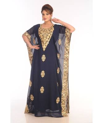 Beautiful Moroccan Islamic Wedding Gown Party Wear Gown For Women 1