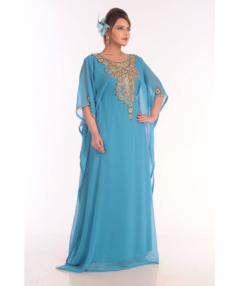 Eid Dubai Kaftan Dress Moroccan Kaftan Dress