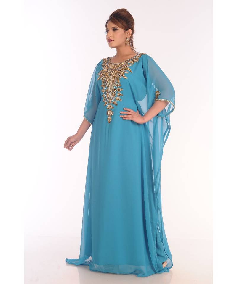 Eid Dubai Kaftan Dress Moroccan Kaftan Dress