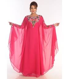 Royal Moroccan Beautiful Zari Work Jilbab Jalabiya Kaftan Dress