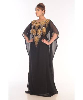 Morocan Arabic Islamic Kaftan Dress 4