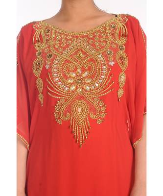 2019 Ramadan Eid Moroccan Kaftan Islamic Moroccan Jalabiya Dress 2