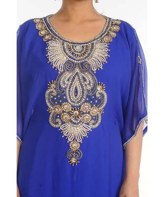 New Moroccan Arabic Islamic Party Wear Party Dress For Women 2