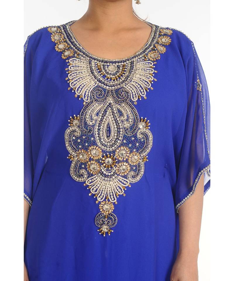 New Moroccan Arabic Islamic Party Wear Party Dress For Women