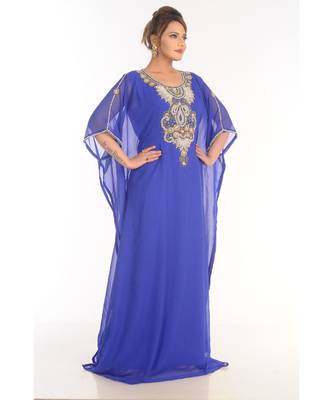 New Moroccan Arabic Islamic Party Wear Party Dress For Women 3