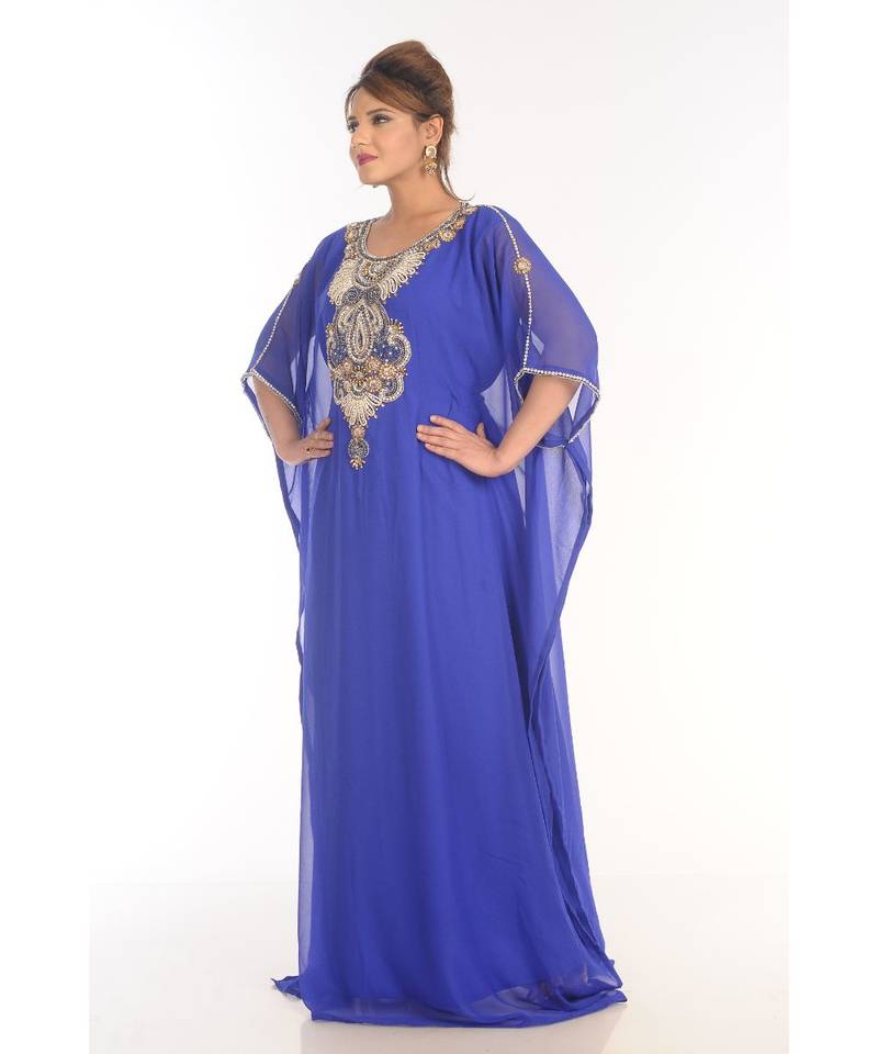 New Moroccan Arabic Islamic Party Wear Party Dress For Women
