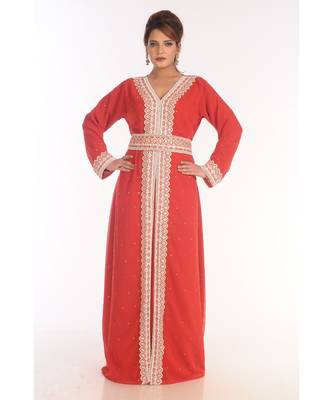 New Hand Embroidery Work By Al Mehraan Fashion For Women Gown 1
