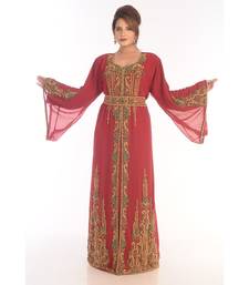 Gandura Moroccan Arabic Traditional Party Thobe Kaftan