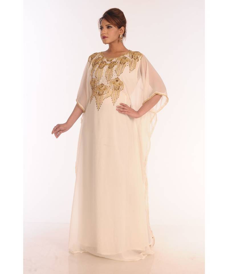 Beautiful Moroccan Islamic Wedding Gown Party Wear Gown For Women
