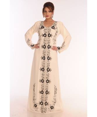 Morocan Arabic Islamic Kaftan Dress 1