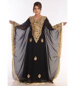 Eleagnt Modern Arabic Kaftan Dress For Women Wedding Gown